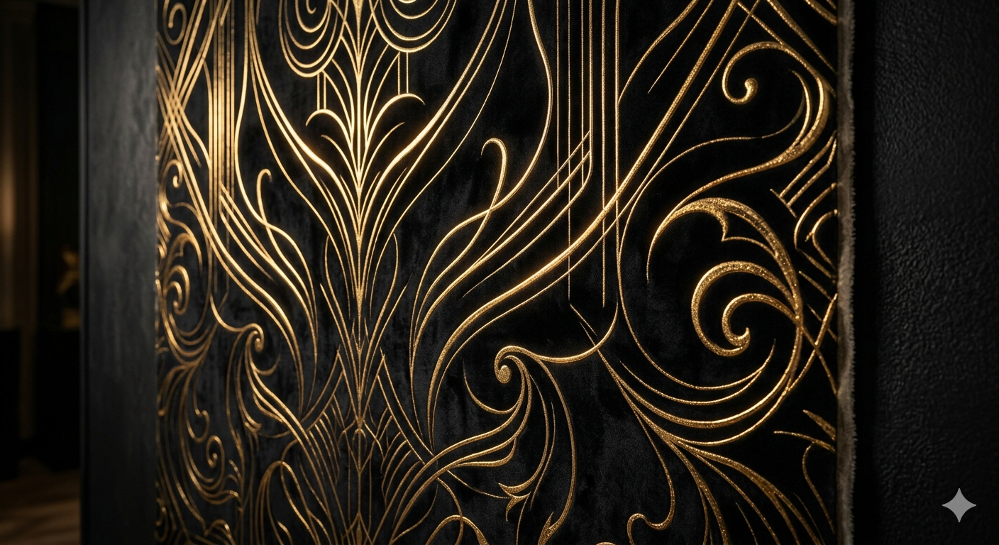 Black and Gold Luxury Wallpaper